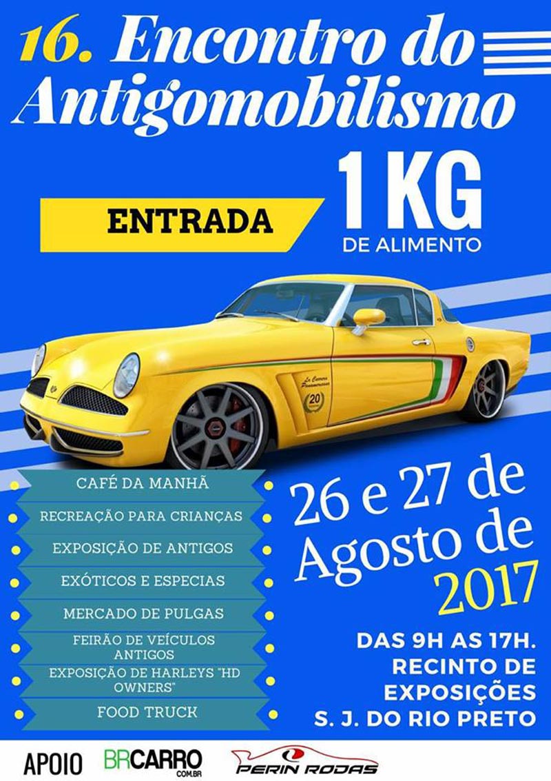 16º Encontro do Antigomobilismo - São José do Rio Preto/SP