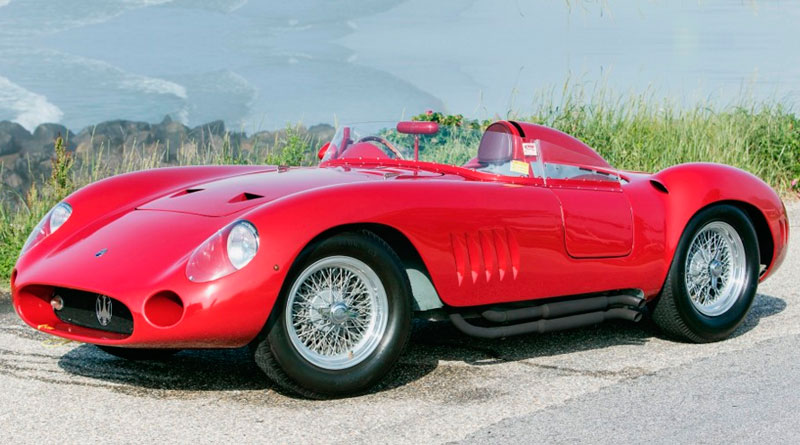 Maserati 300S de Juan Manuel Fangio vai a leilão em Pebble Beach