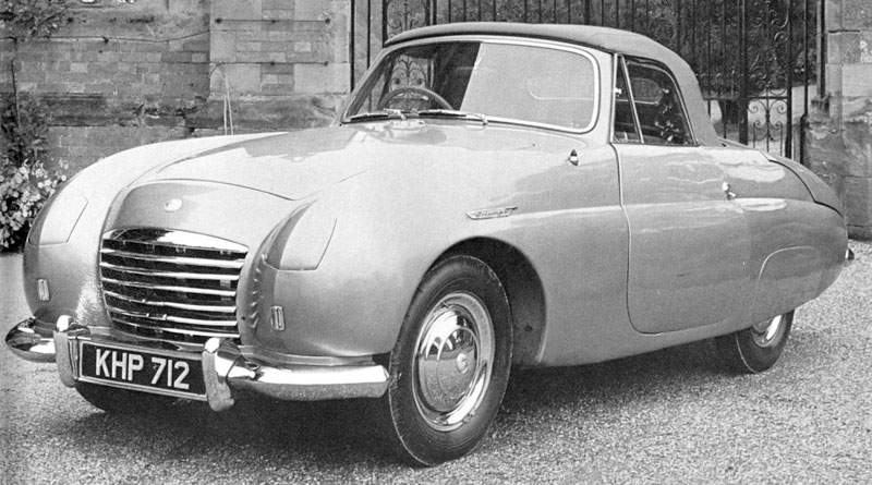 Triumph TRX 1950, o antecessor dos famosos TR2 e TR3