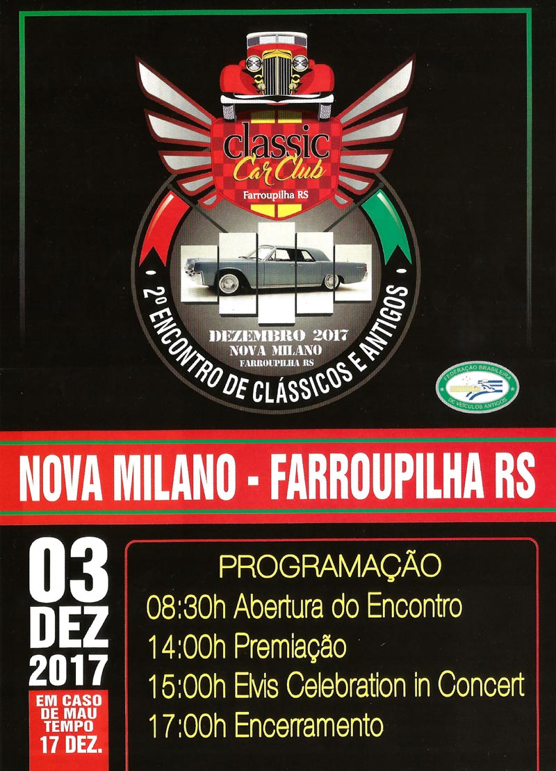 2º Encontro de Clássicos e Antigos - Farroupilha/RS