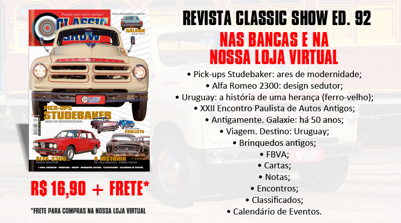 Revista Classic Show edição 92