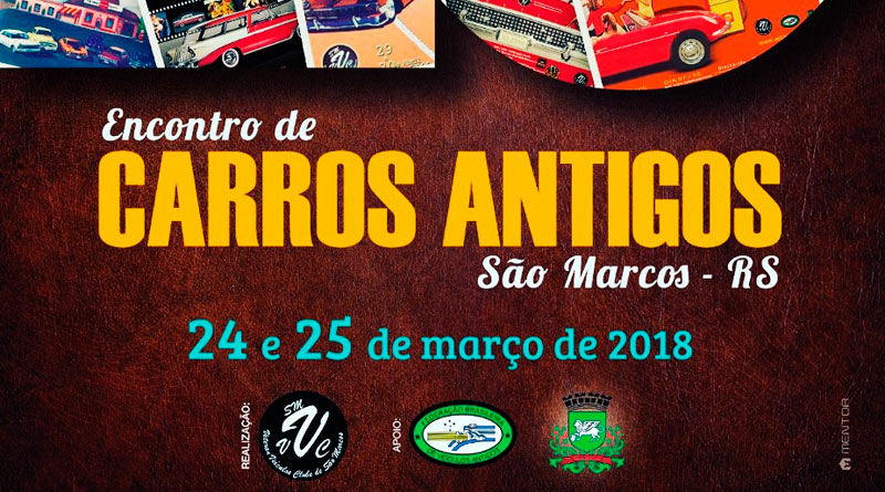 20º Encontro de Carros Antigos de São Marcos/RS