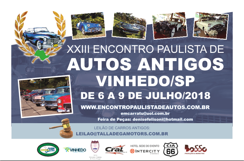 XXIII Encontro Paulista de Autos Antigos - Vinhedo/SP
