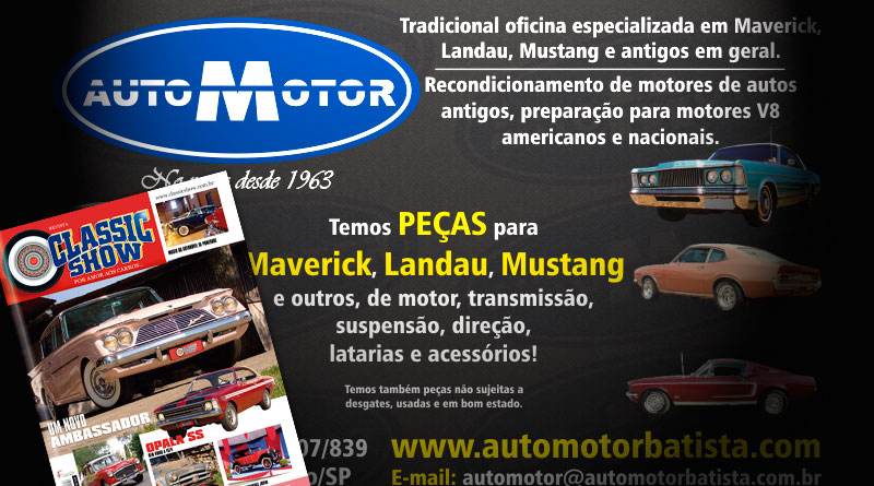 A Automotor está na Revista Classic Show!