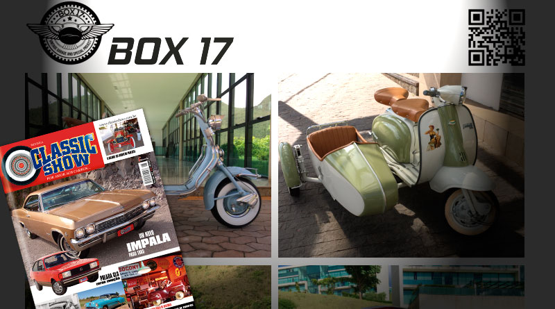 A BOX 17, divisão Vespas e Lambrettas está na Classic Show!