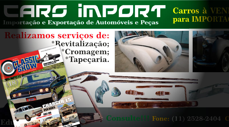 A Cars Import está na Revista Classic Show!