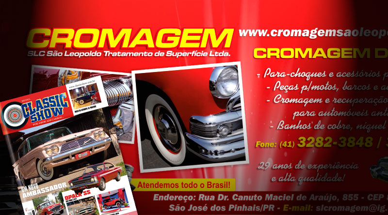 A Cromagem São Leopoldo está na Revista Classic Show!