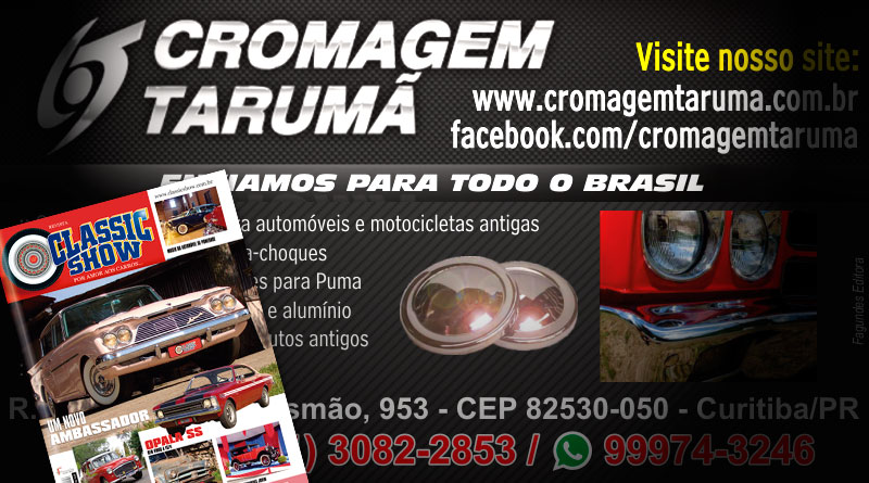 A Cromagem Tarumã está na Revista Classic Show!