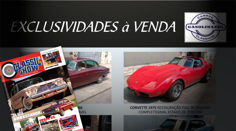 Compra e Venda de Carros Clássicos na Classic Show!