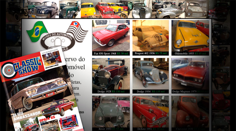 A RS Automóveis Antigos e de Coleção está na Classic Show!