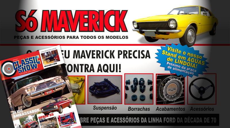 A Só Maverick está na Revista Classic Show!