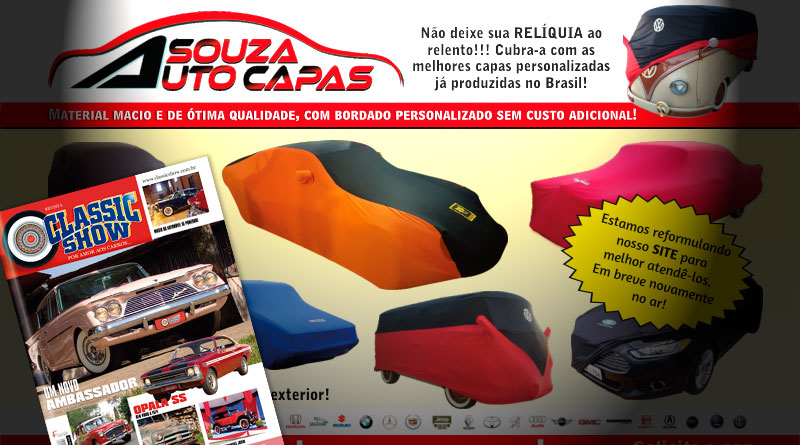 A Souza Auto Capas está na Revista Classic Show!