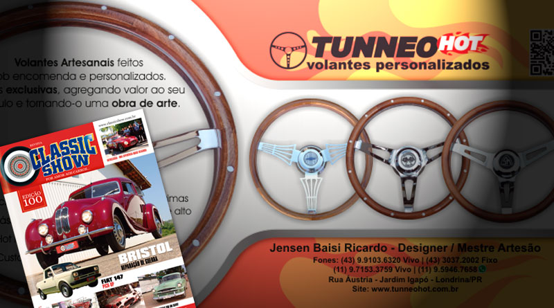 A Tunneo Hot Volantes Personalizados está na Classic Show!