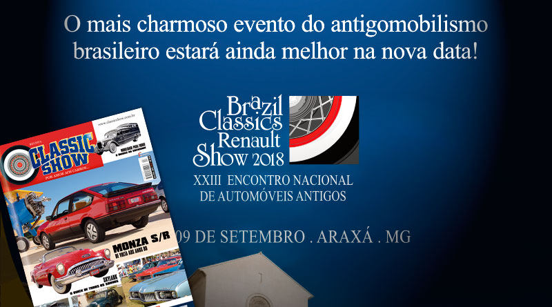 O Brazil Classics Show 2018 está na Revista Classic Show!