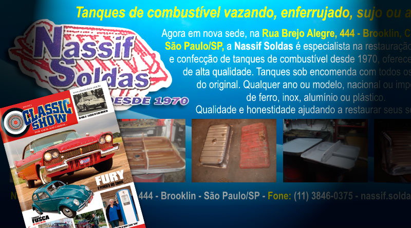 A Nassif Soldas está na Revista Classic Show!