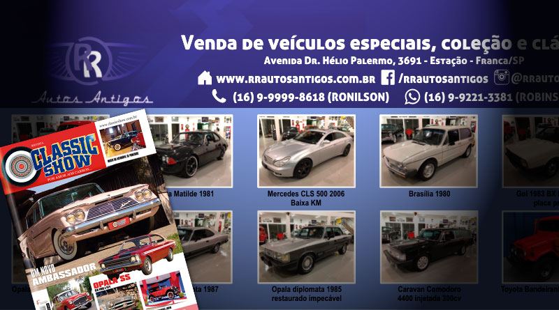 A RR Autos Antigos está na Revista Classic Show!