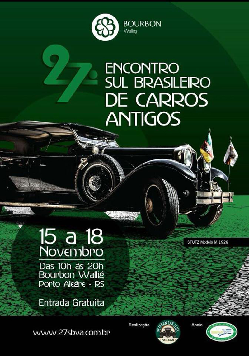 27º Encontro Sul Brasileiro de Carros Antigos - Porto Alegre/RS