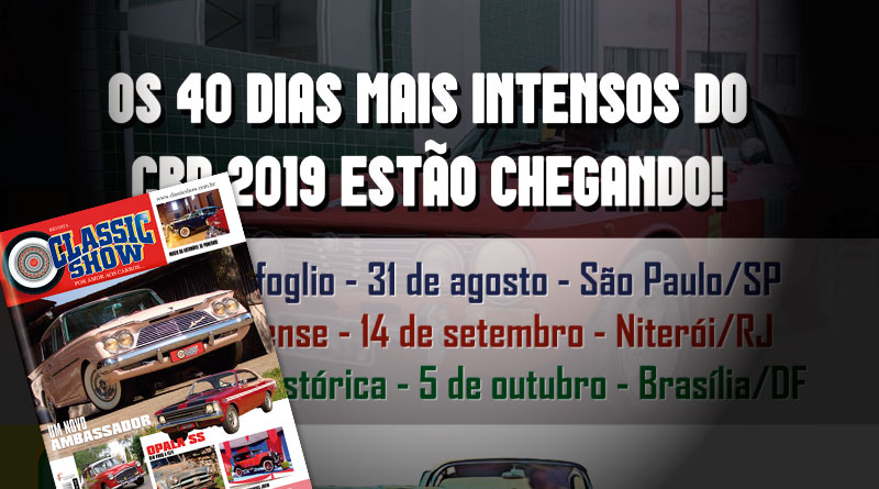 O CBR 2019 está na Revista Classic Show!