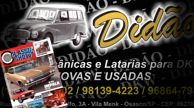 A Didão está na Revista Classic Show!