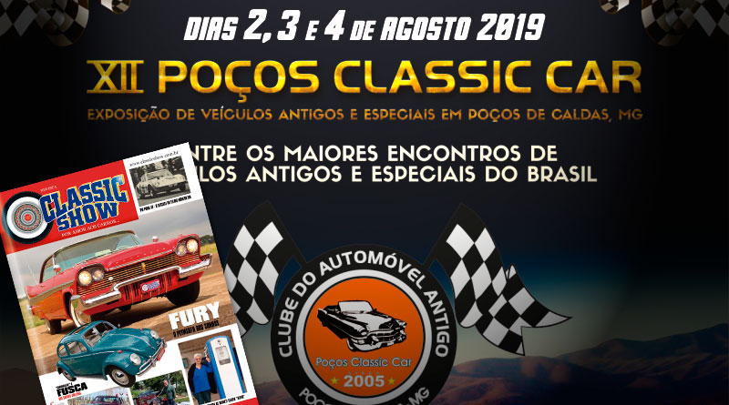 O XII Poços Classic Car está na Revista Classic Show!