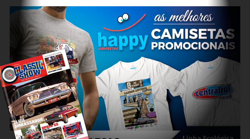 A Happy Camisetas está na Revista Classic Show!