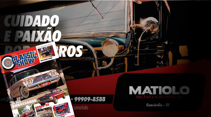 A Mecânica Matiolo está na Revista Classic Show!