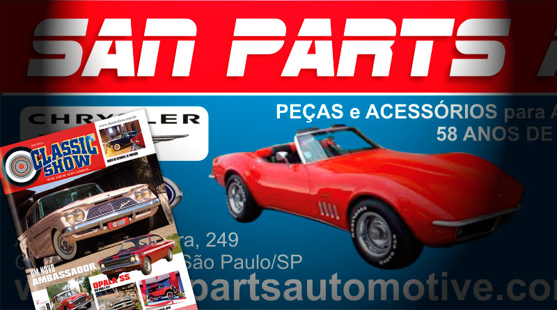 A San Parts Automotive está na Revista Classic Show!
