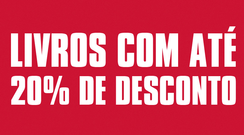 LIVROS com até 20% de desconto! Aproveite!