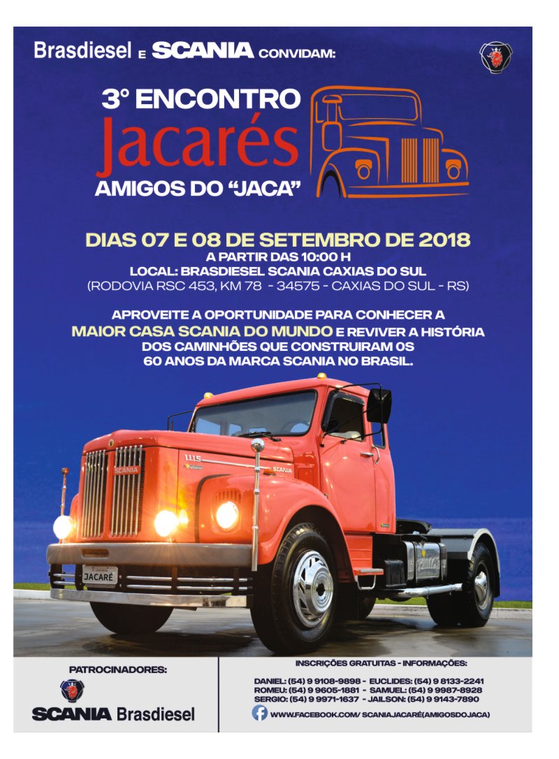 3º Encontro de Jacarés - Amigos do Jaca - Caxias do Sul/RS