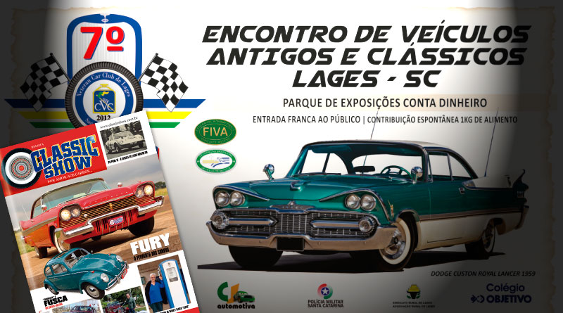 O 7º Encontro de Lages/SC está na Revista Classic Show!