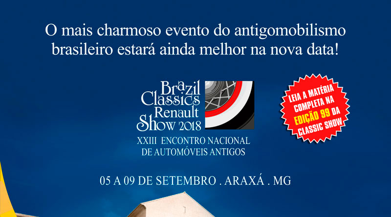 Brazil Classics Show 2018 em Araxá/MG