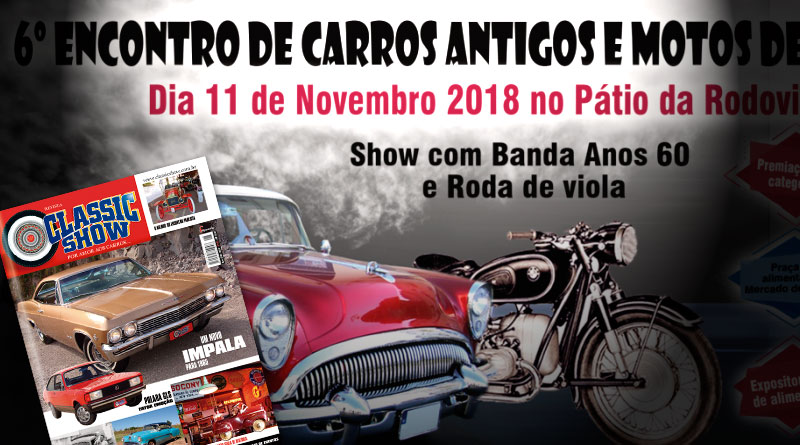 O 6º Encontro de Cambé/PR está na Revista Classic Show