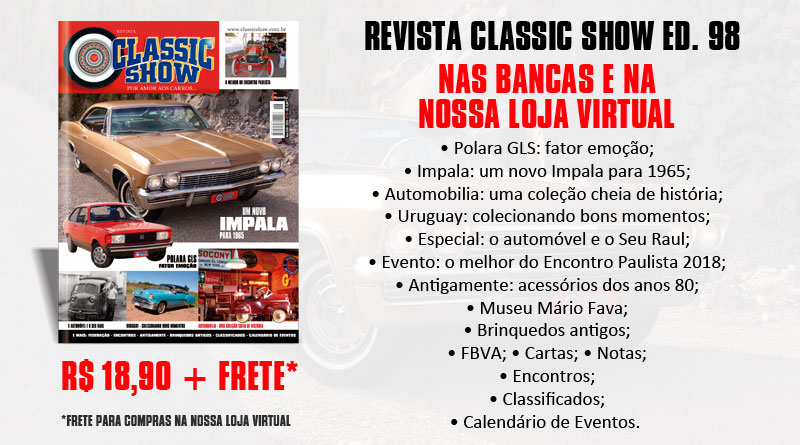 Revista Classic Show edição 98