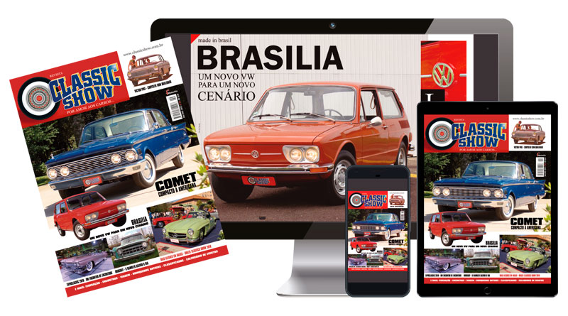 Agora a Revista Classic Show também é DIGITAL!