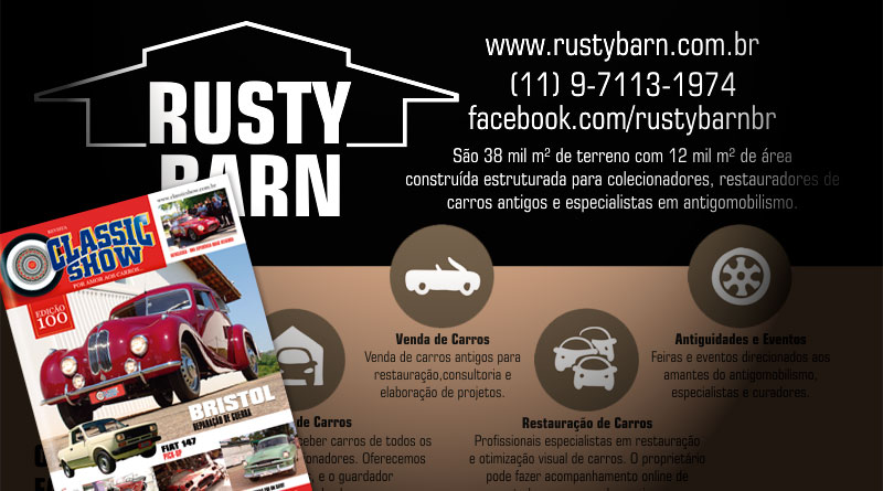 A Rusty Barn está na Revista Classic Show