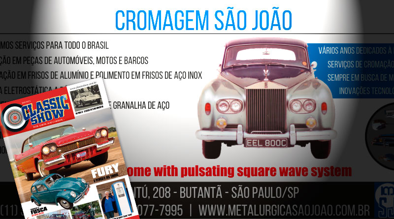 A Cromagem São João está na Revista Classic Show!
