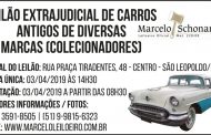 Leilão Extrajudicial de Carros Antigos - São Leopoldo/RS