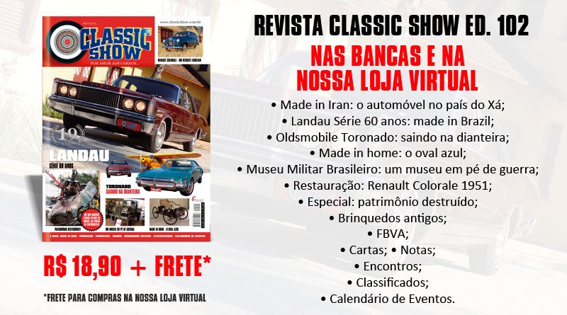 Revista Classic Show edição 102