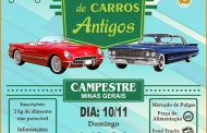 3º Encontro de Carros Antigos - Campestre/MG