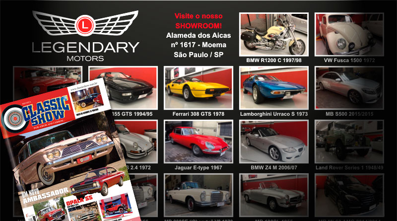 A Legendary Motors está presente na Classic Show!