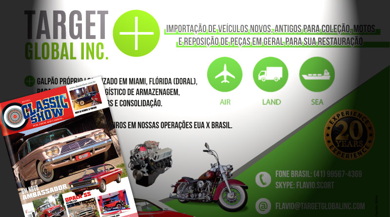 A Target Global Inc. está presente na Classic Show!