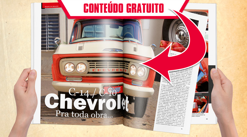 Chevrolet C-10 / C-14. Pra toda obra...