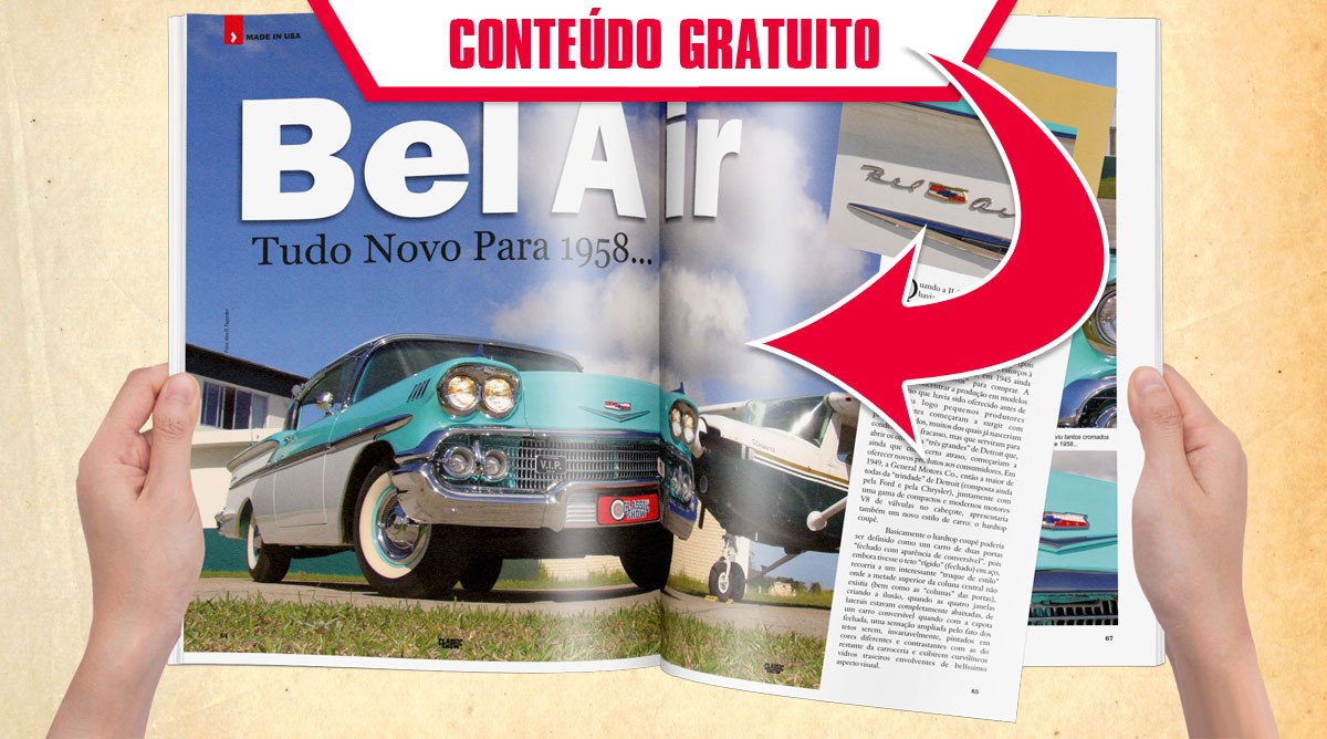 Bel Air. Tudo novo para 1958