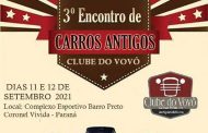 3º Encontro de Carros Antigos Clube do Vovô - Coronel Vivida/PR