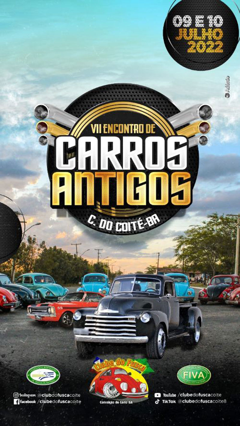 VII Encontro de Carros Antigos Conceição do Coité/BA Revista