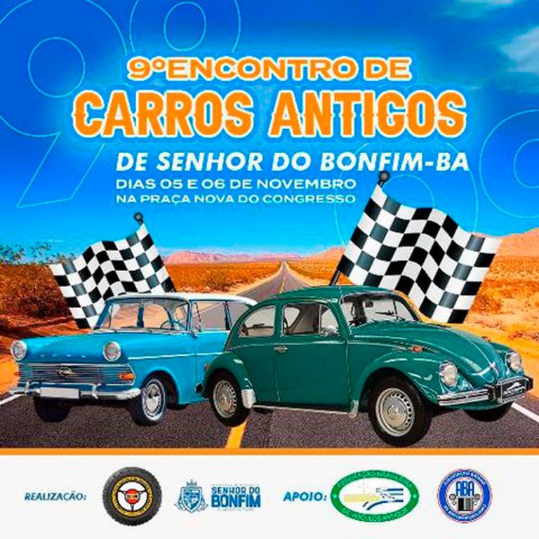 9º Encontro de Antigos de Senhor do Bonfim/BA Revista Classic Show, a