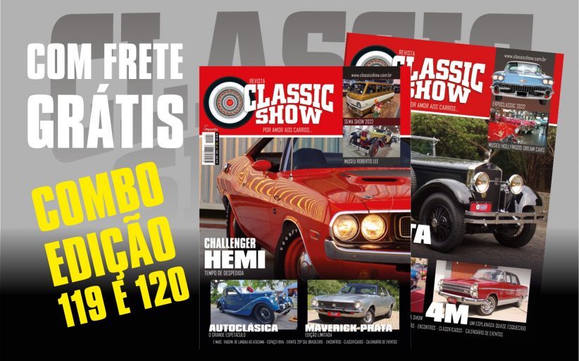 Combo edição 119 e 120 com FRETE GRÁTIS